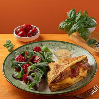 Омлет з беконом