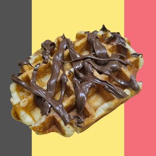 WAFFLE DI LIEGI  NUTELLA