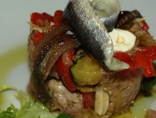 Timbal De Atún Con Verduritas (ración)