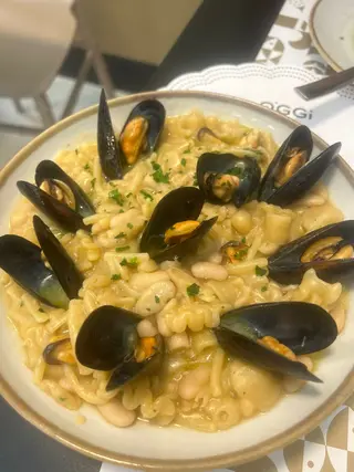 Pasta fagioli e cozze