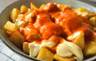 Tapa de bravas casera