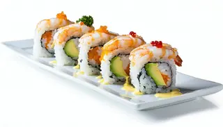 Uramaki dragon roll