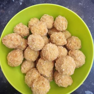 Palomitas de pollo +patatas +cocacola 33cl