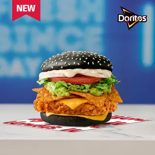 Doritos ბურგერი ცხარე ქათმით
