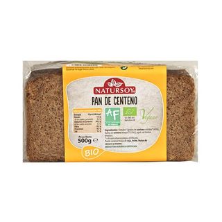 Pan De Centeno Natursoy 500Gr
