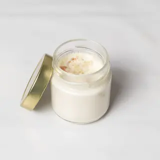 Panacotta Con Bizcocho De Menta