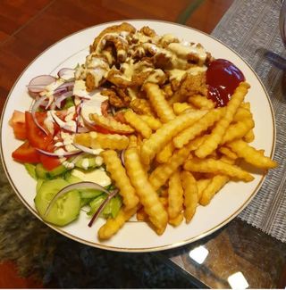 Talerz kebab special ok. 350 gr