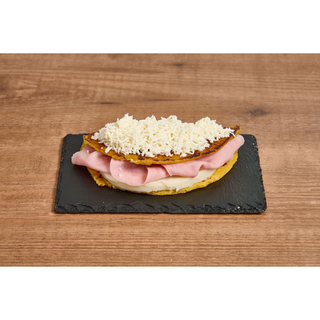 Cachapa de queso y jamón 
