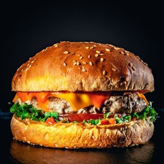 Бургер телятина+баранина