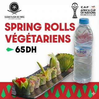 Menu Spring Rolls Vegan