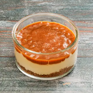 Cheesecake al caramello salato monoporzione 110 g