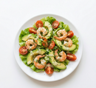 Salade Avocat Crevette