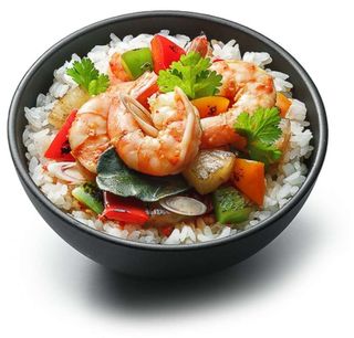 Червоний карі з креветкою та ананасами (250г)