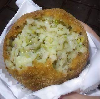 Arancino al pistacchio