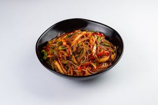 Горячая фунцеза с овощами