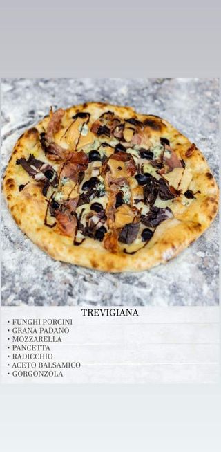 Pizza trevigiana mia