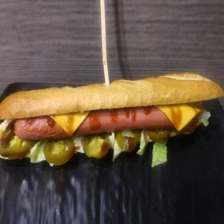 Hot dog jalapenos