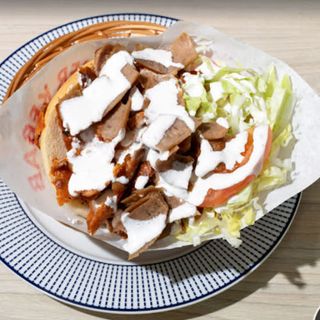 Dürüm o Döner Kebab de Ternera con Verduras