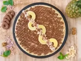 Палачинка с шоколад, ананас и бисквити (250г)