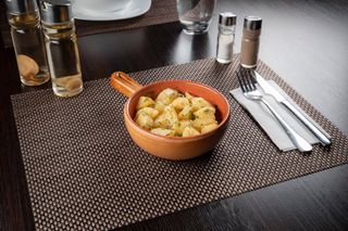 Cartofi cu marar si usturoi 