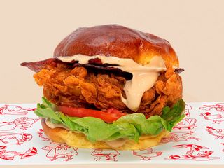 Bacon Chicken Burger
