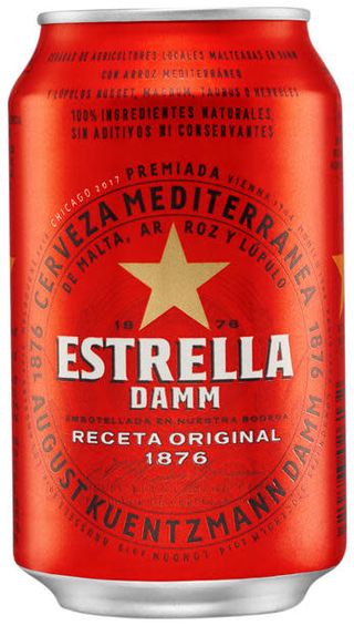 Estrella Damm Lata 