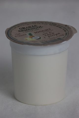 Iogurt Natural Coco I Pinya Granja Armengol 125Gr