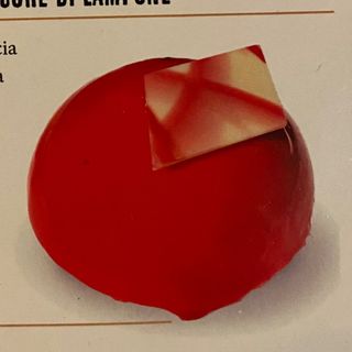 Zuccotto allo yogurt e cuore di lampone