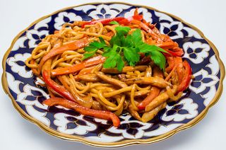 Уйгурский лагман (вег.)