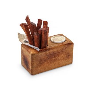 Чешские гарлики сырным соусом