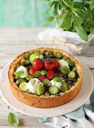 Torta rustica con verdure