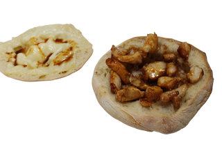 Lepinja sa piletinom i kačkavaljem