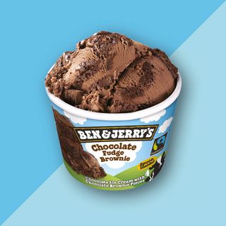 B&J's  Coppetta Chocolate Fudge Brownie