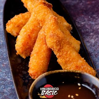 Langostinos en panko y miel coreana (6uds)