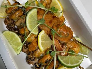 Шашлички із морепродуктів від шефа (5 шт)