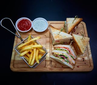 Клаб-сэндвич с курицей