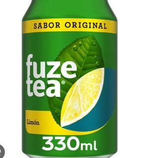 Fuzetea Té Negro Limón lata 330ml.