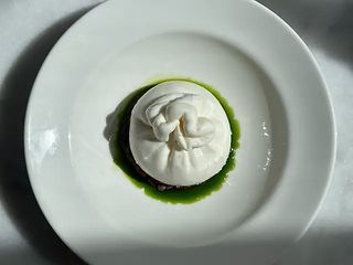 Бурата з трюфельною капонатою