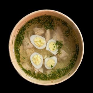 Бульйон з куркою