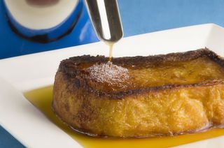 Torrija Casera Con Helado de vainilla