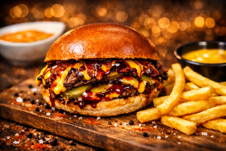 Bbq burger (smashed)