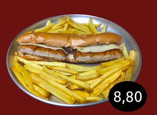 Menú Pollo Crujiente