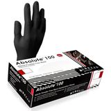 Შავი Ნიტრილის Ხელთათმანი M Ზომა - 100 Ცალი