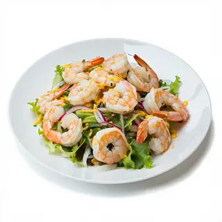 10.Ensalada de gambas