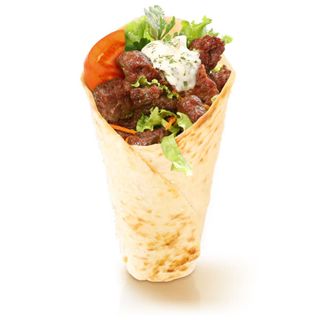 Wrap Kofta de Borrego