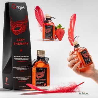 Sexy Therapy ტუჩებით მასაჟის სეტი მარწყვი