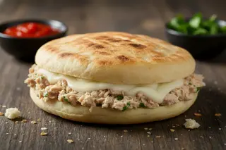 Chapati Omelette Thon Mozzarella Arbi