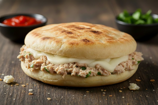 Chapati Omelette Thon Mozzarella Arbi