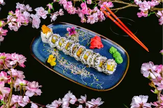 Uramaki Krewetka w Panko