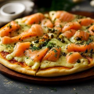 Pizza Saumon